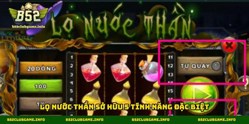 Lọ nước thần sở hữu 5 tính năng đặc biệt